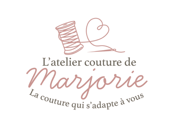 LOGO -Atelier couture de Marjorie LOGO -Atelier couture de Marjorie
