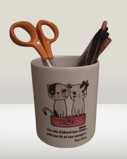 pot a crayons personnaliser- atelier couture de marjorie