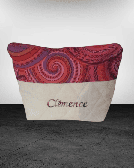 trousse de toilette personnalisé- atelier couture de marjorie